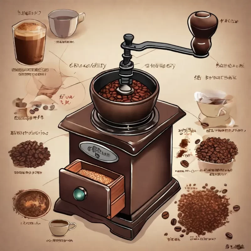 قهوه و تاثیر اسیاب بر قهوه